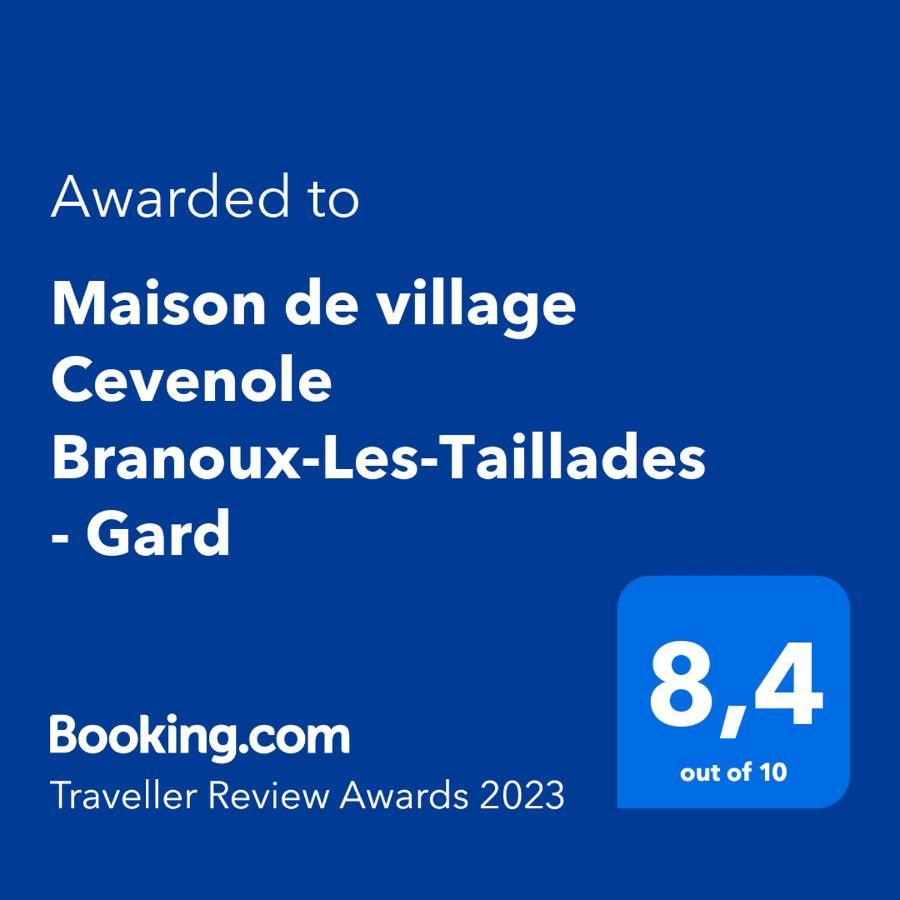 Maison De Village Cevenole Climatisee A Branoux-Les-Taillades - Gard - #Travellerawards 2024 Exterior photo